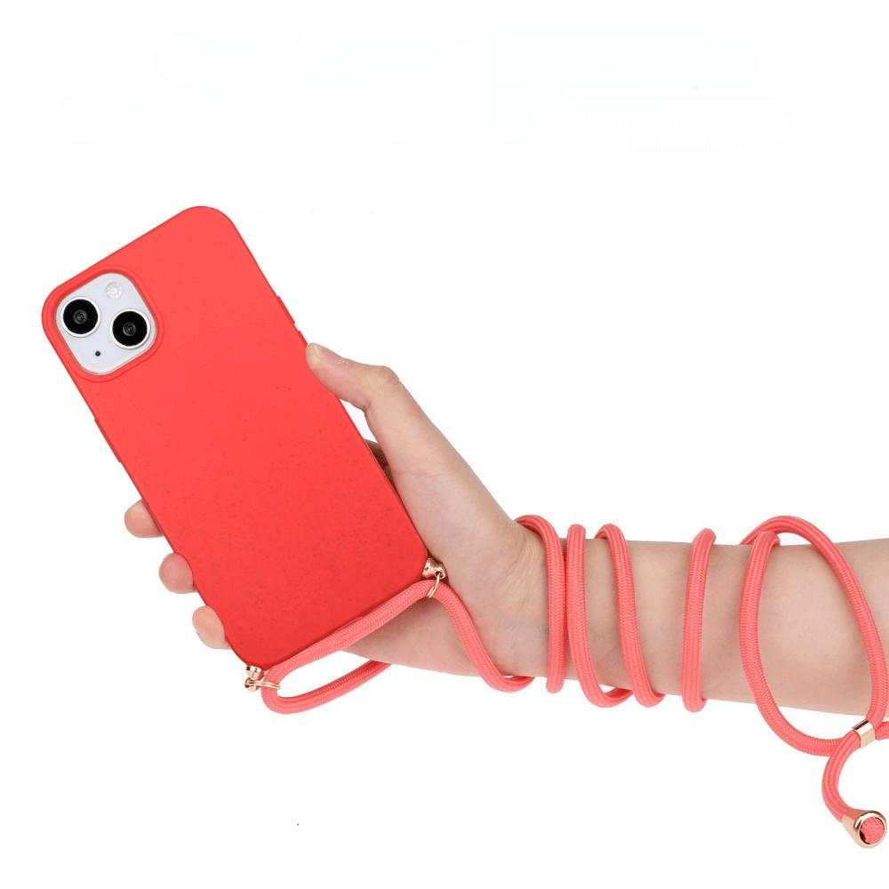 Cover-Discount  iPhone 15 - Eco-Friendly Bio Case con catena 