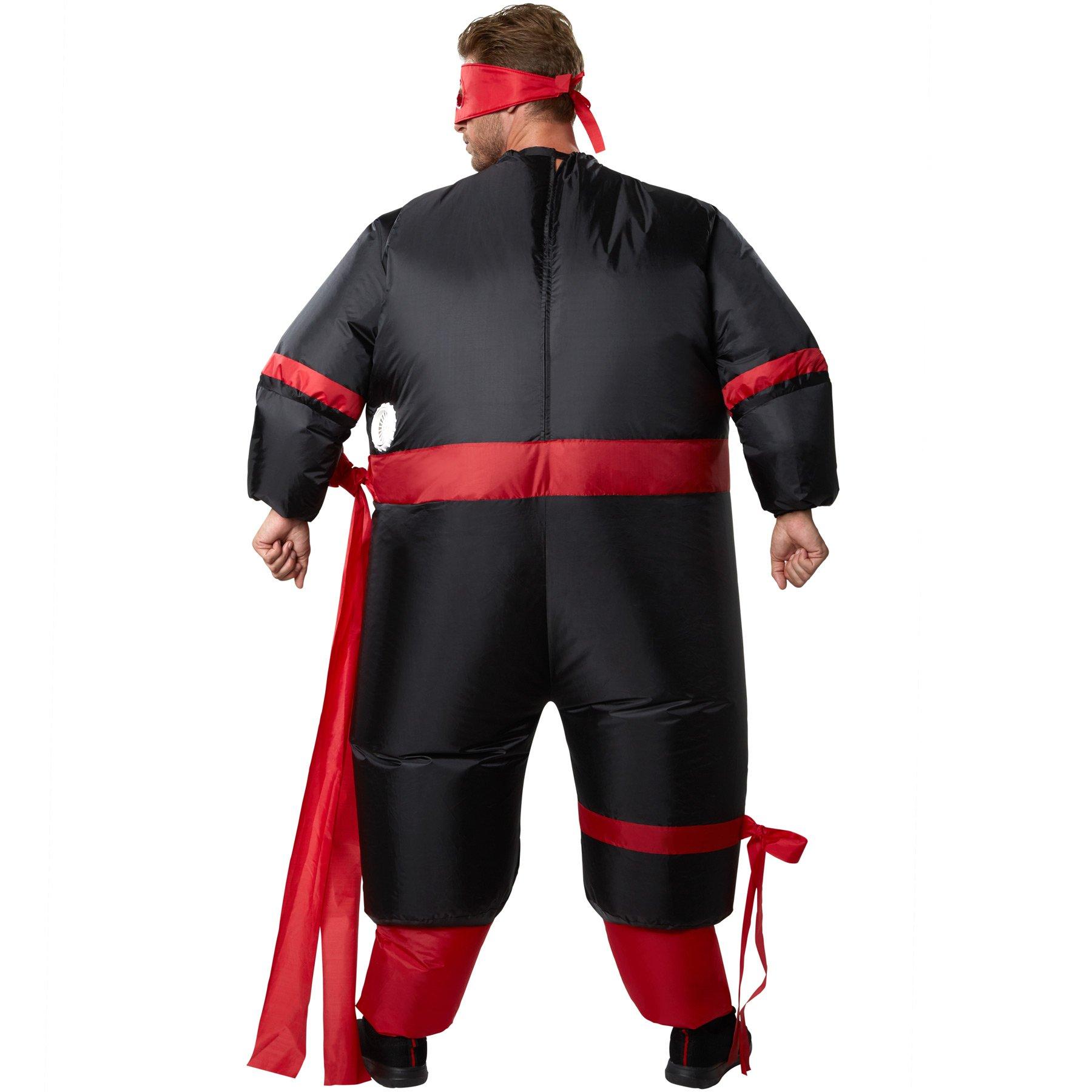 Tectake  Aufblasbares Kostüm Ninja 