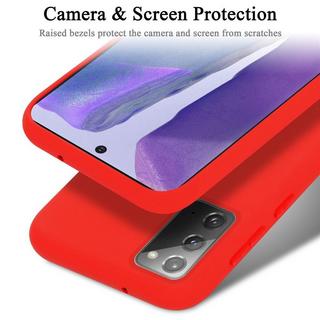 Cadorabo  Housse compatible avec Samsung Galaxy NOTE 20 - Coque de protection en silicone TPU flexible 