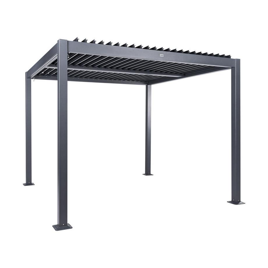 Beliani Pavillon aus Aluminium Modern FORNOLI  