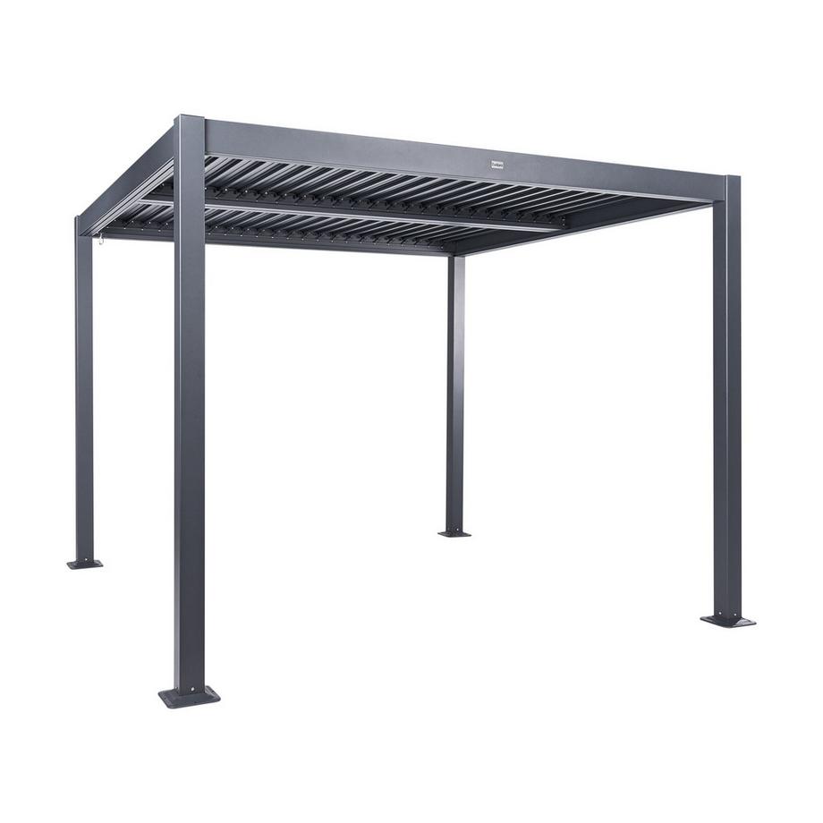 Beliani Pavillon aus Aluminium Modern FORNOLI  