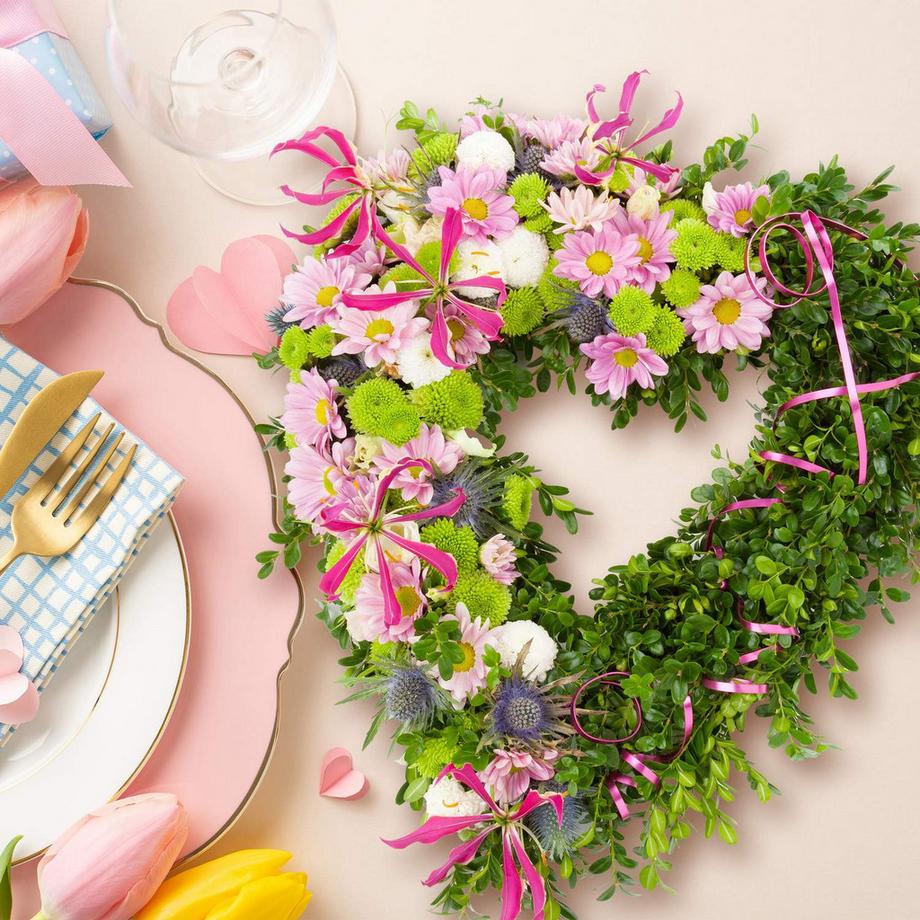 B2X  Steckschaum Herz 2er Set 