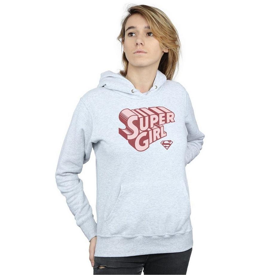 DC COMICS Supergirl Logo Hoodie  