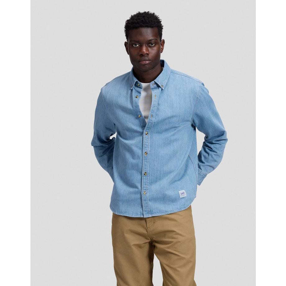 Jeanshemd Workwear Button Down