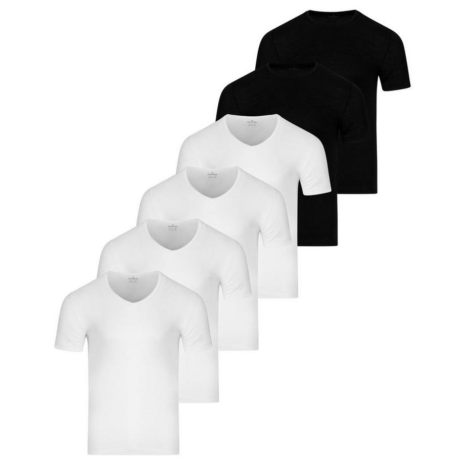 6er Pack Basic - Unterhemd / Shirt Kurzarm