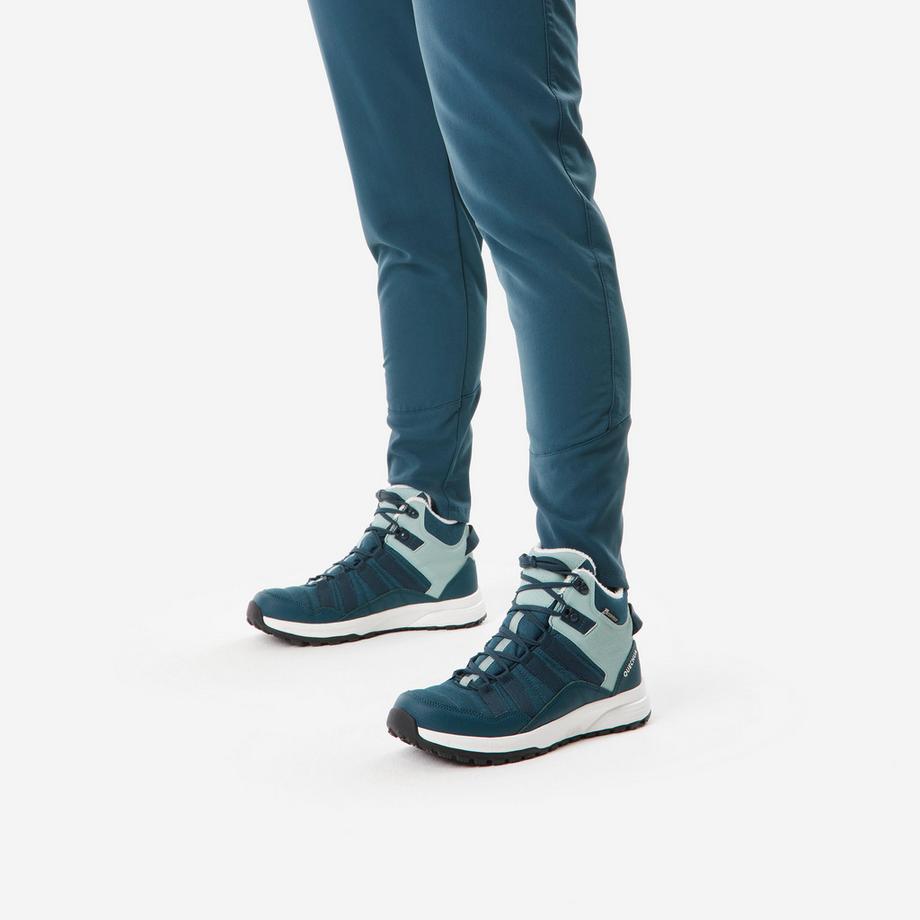 QUECHUA  Pantaloni da trekking donna caldi idrorepellenti 
