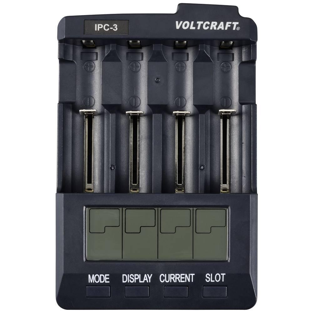 VOLTCRAFT  IPC-3 Caricabatterie universale LiIon, NiCd, NiMH 10440, 14500, 16340 
