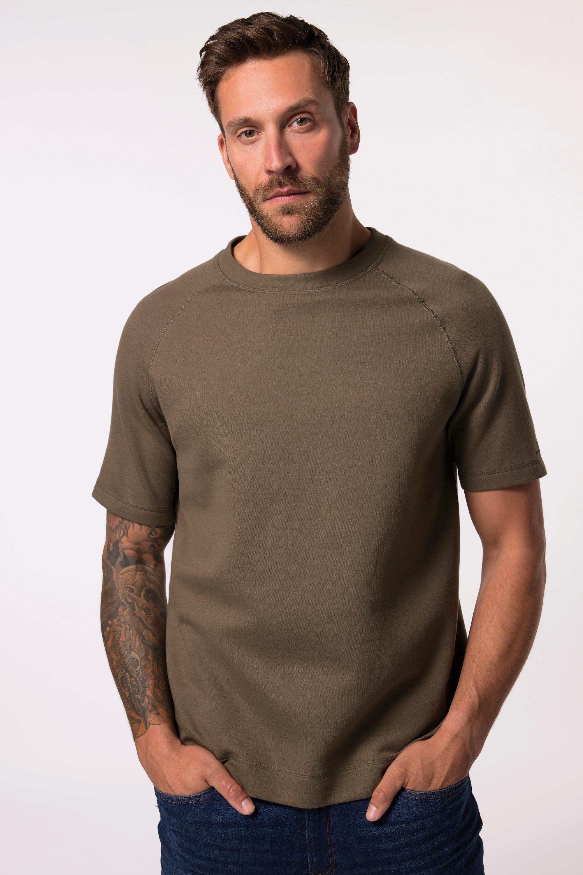 JP1880  Basic-Raglanshirt, Halbarm, GOTS zertifizierte Biobaumwolle 