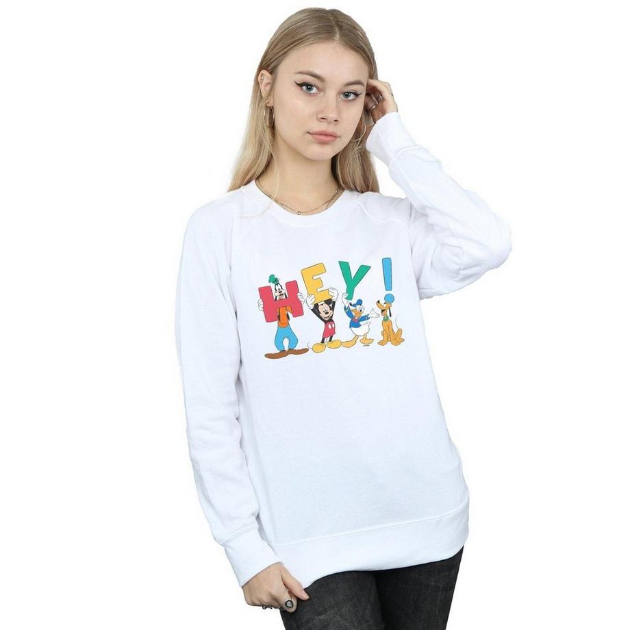 Disney Friends Hey Sweatshirt  