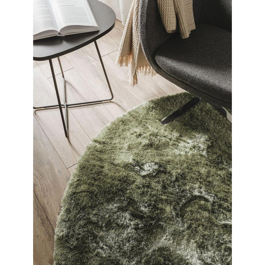 Benuta Hochflorteppich Whisper Grün  