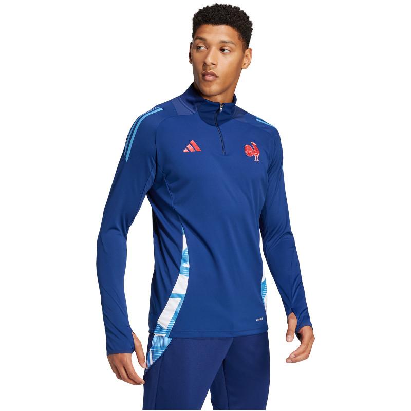 adidas  haut d'entraîneent xv de france 2024/25 