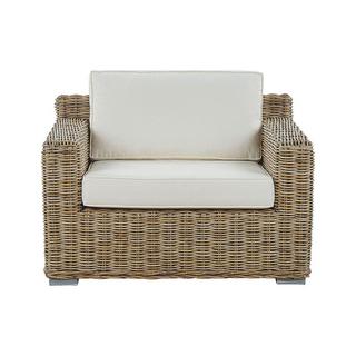Beliani Set di 2 poltrone da giardino en Rattan Boho ARDEA  
