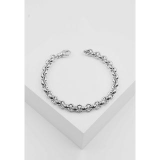 MUAU Schmuck  Bracelet jaseron en or blanc 750,20cm, 7.7mm 