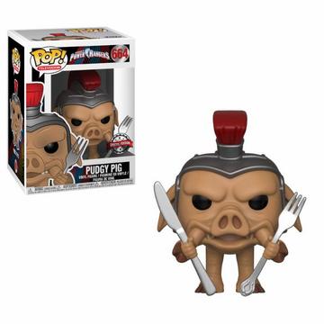 Power Rangers POP! TV Vinyl Figur Pudgy Pig GameStop Exclusive