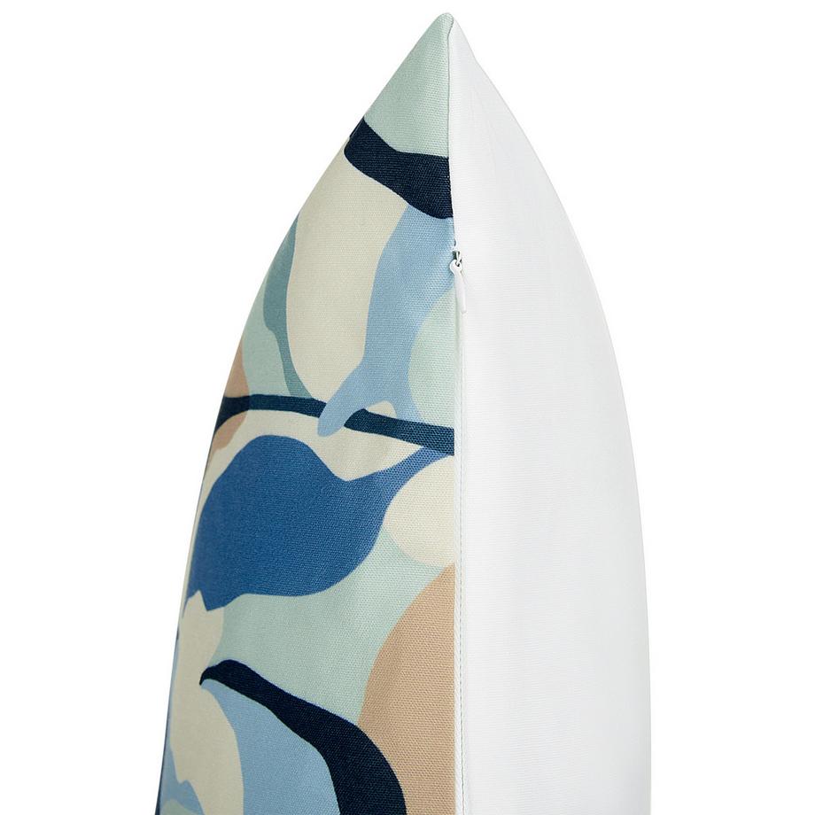 Beliani Gartenkissen 2er Set aus Polyester  VEGLINO  