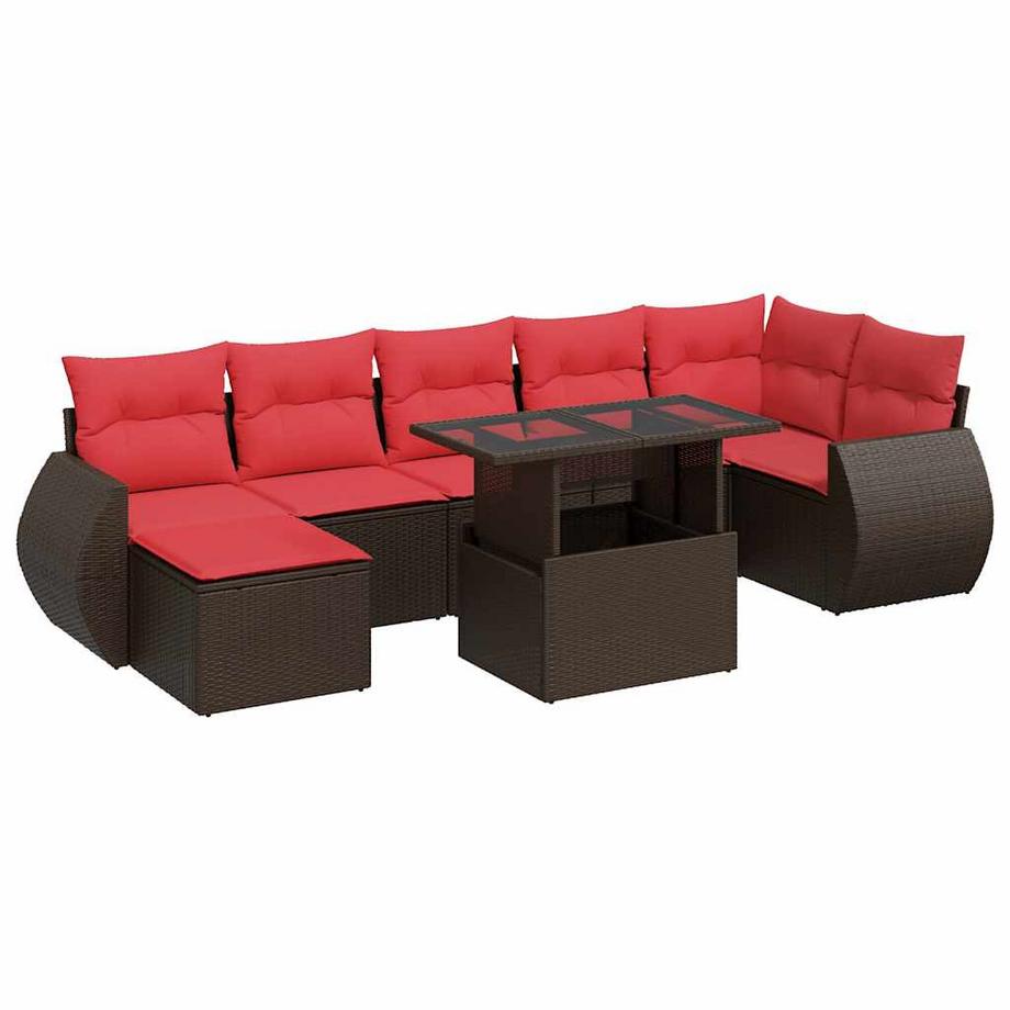 Garten sofagarnitur poly-rattan