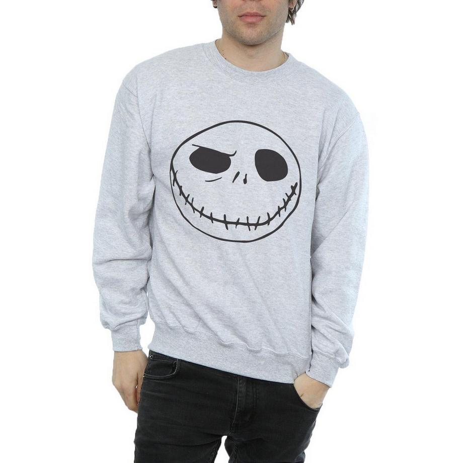 Disney Nightmare Before Christmas Jack's Big Face Sweatshirt  