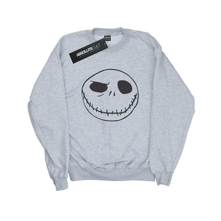 Disney Nightmare Before Christmas Jack's Big Face Sweatshirt  
