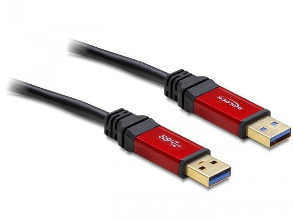 DeLock  2.0m USB 3.0 A câble USB 2 m USB 3.2 Gen 1 (3.1 Gen 1) USB A 