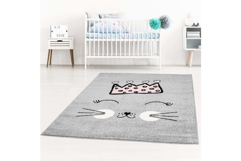 Paco Home Kinderteppich Katze  