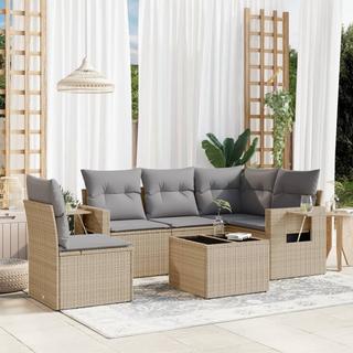 VidaXL Garten sofagarnitur poly-rattan  