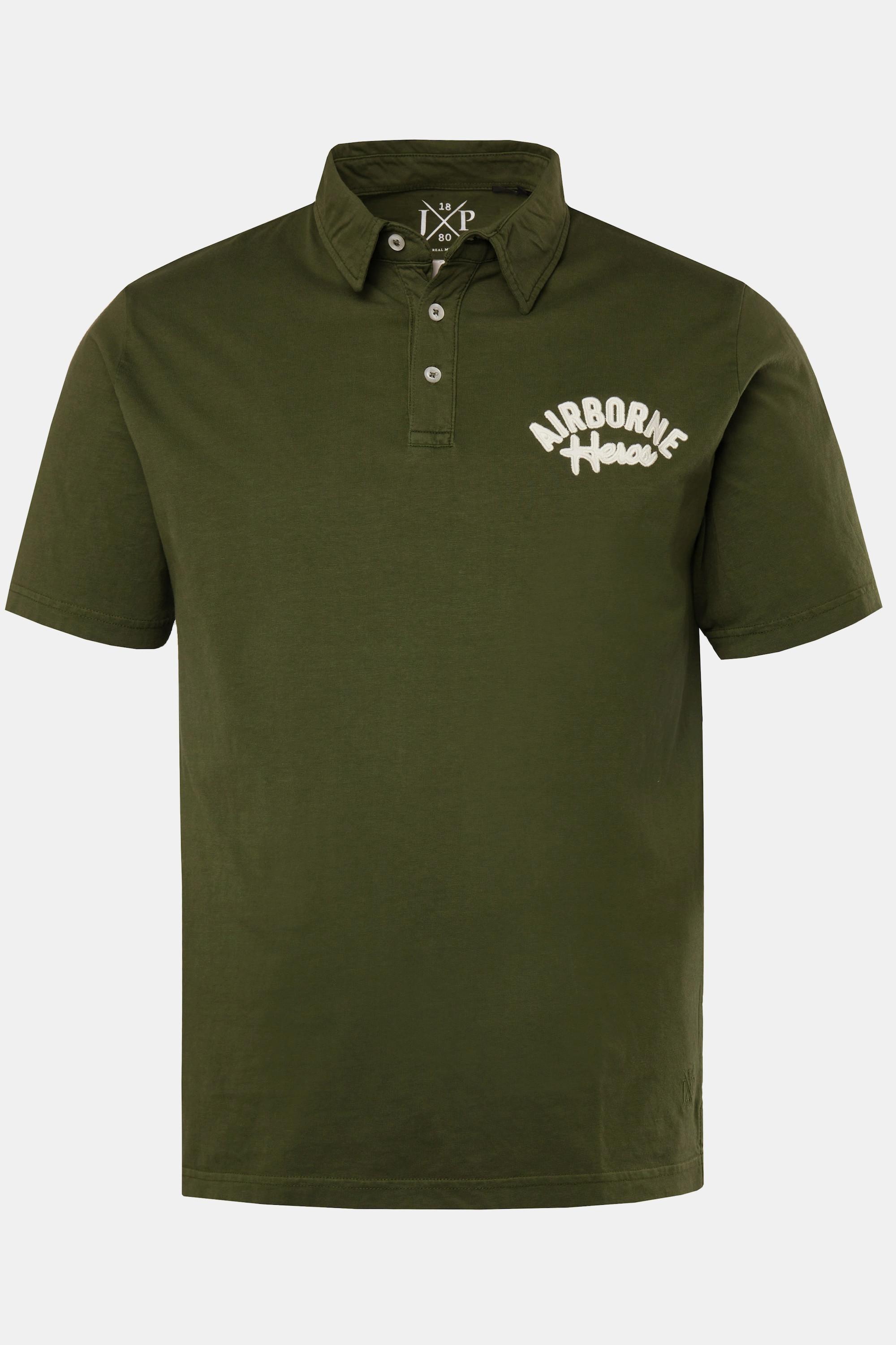 JP1880  Poloshirt, Halbarm, Jersey, Vintage Look 