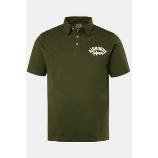 JP1880 Halbarm Jersey Poloshirt Vintage Look  