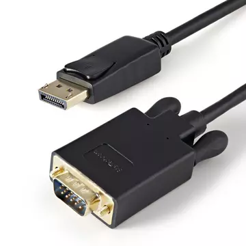 StarTech.com DisplayPort auf VGA Kabel 91cm (SteckerStecker) - DP zu VGA Kabel Adapter - Schwarz