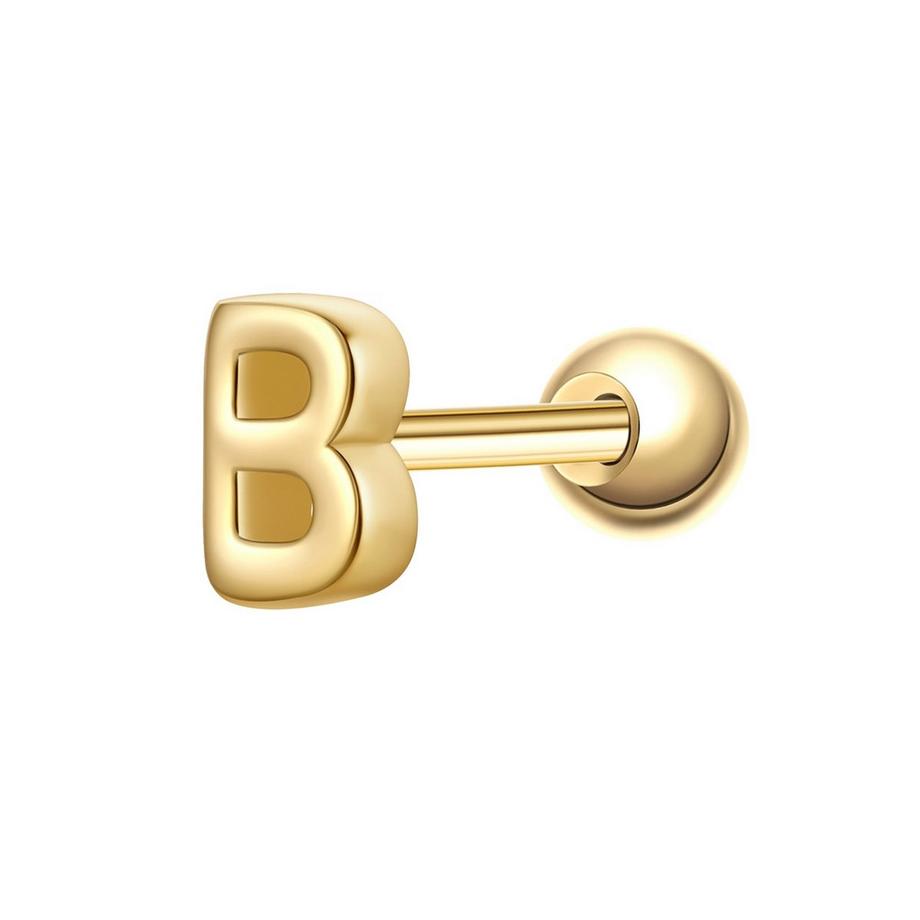 Piercing Buchstabe B