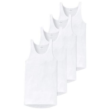 Schiesser Original Classics Feinripp Unterhemd 4er Pack  