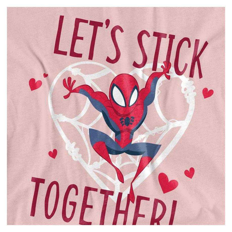 Spider-Man Let's Stick Together T-Shirt  