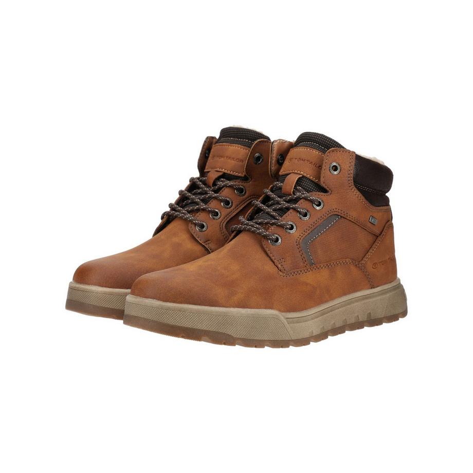TOM TAILOR Schnürstiefelette mit gepolstertem Schaft  