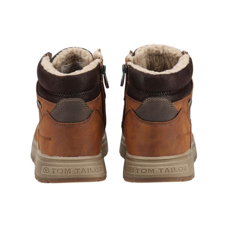 TOM TAILOR Schnürstiefelette mit gepolstertem Schaft  