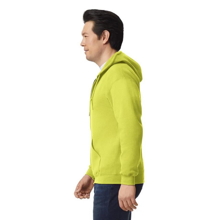 Gildan Felpa Con Cappuccio E Zip Intera  