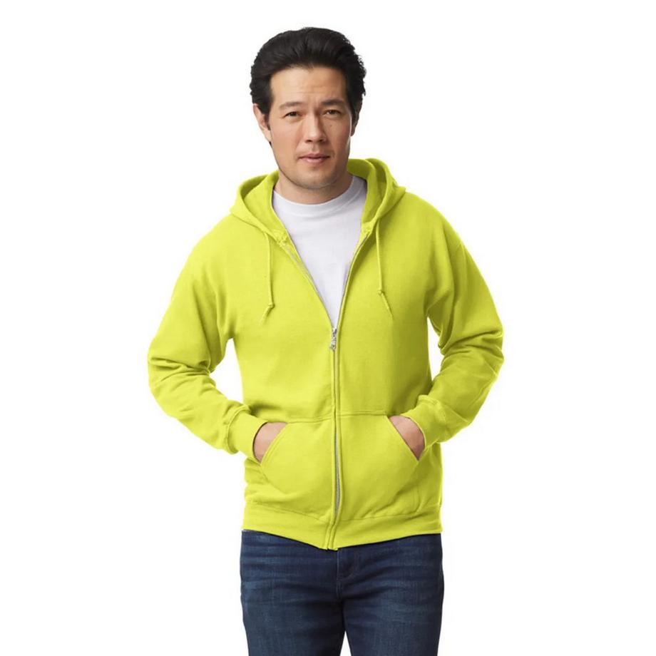 Felpa Con Cappuccio E Zip Intera