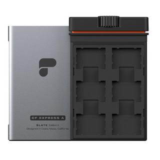 PolarPro  PolarPro Slate II custodia per scheda di memoria 18 schede Alluminio, Elastomero Termoplastico (TPE) Grigio 