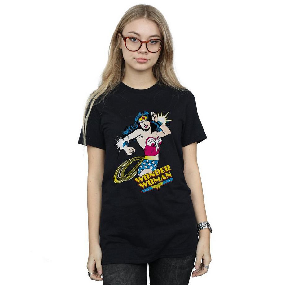 DC COMICS Wonder Woman T-Shirt Stampata  
