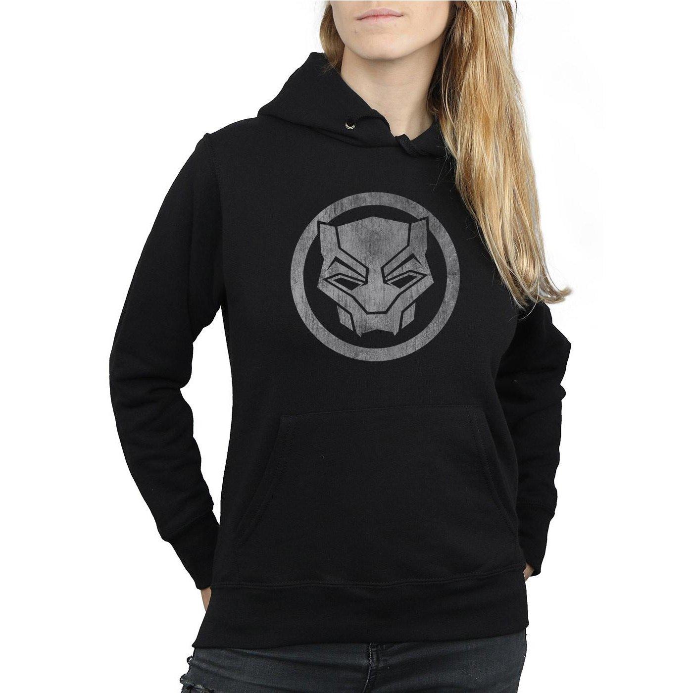 MARVEL  Sweat à capuche BLACK PANTHER DISTRESSED ICON 