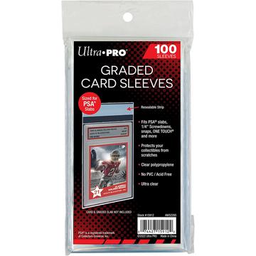 PSA Graded Card Slab Resealable Sleeves - Ultra Pro