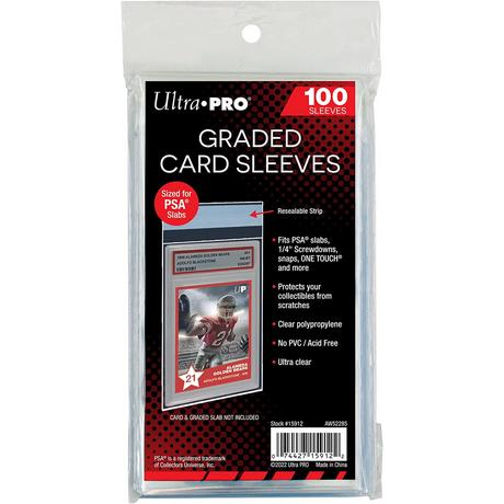 Ultra PRO  PSA Graded Card Slab Resealable Sleeves - Ultra Pro 