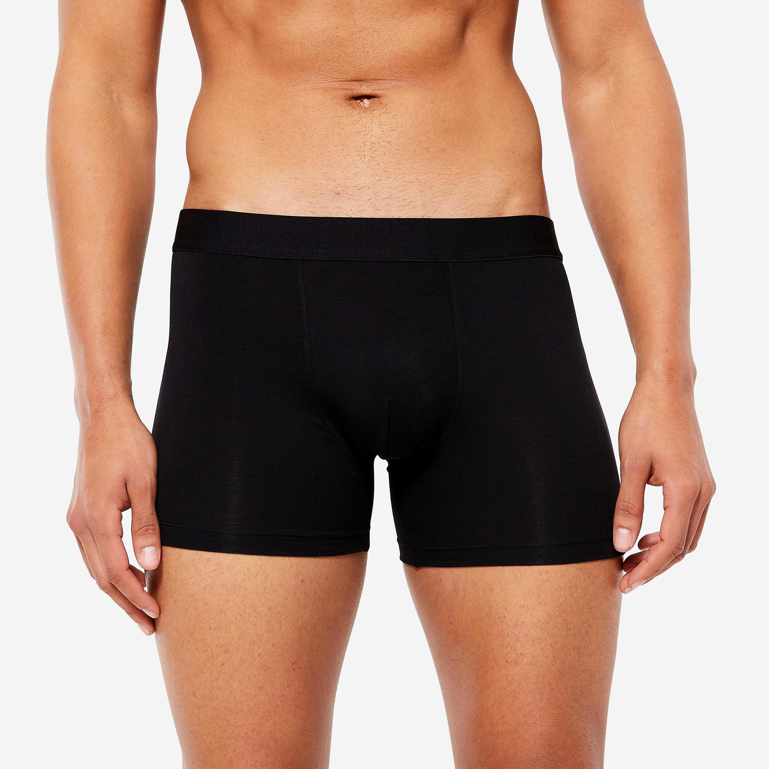DOMYOS Basic Boxershorts 3er Pack  