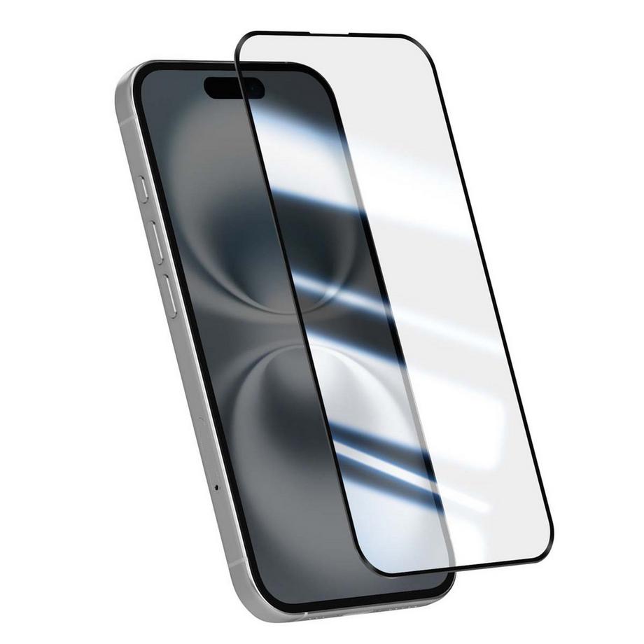 3D Panzerglas iPhone 16 Rand stark