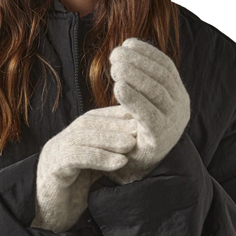 Beechfield Guanti invernali Cosy a costine mélange con polsini  
