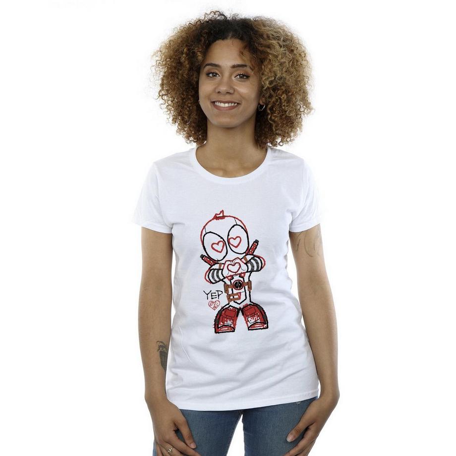 MARVEL Deadpool Grafikdruck T-Shirt  