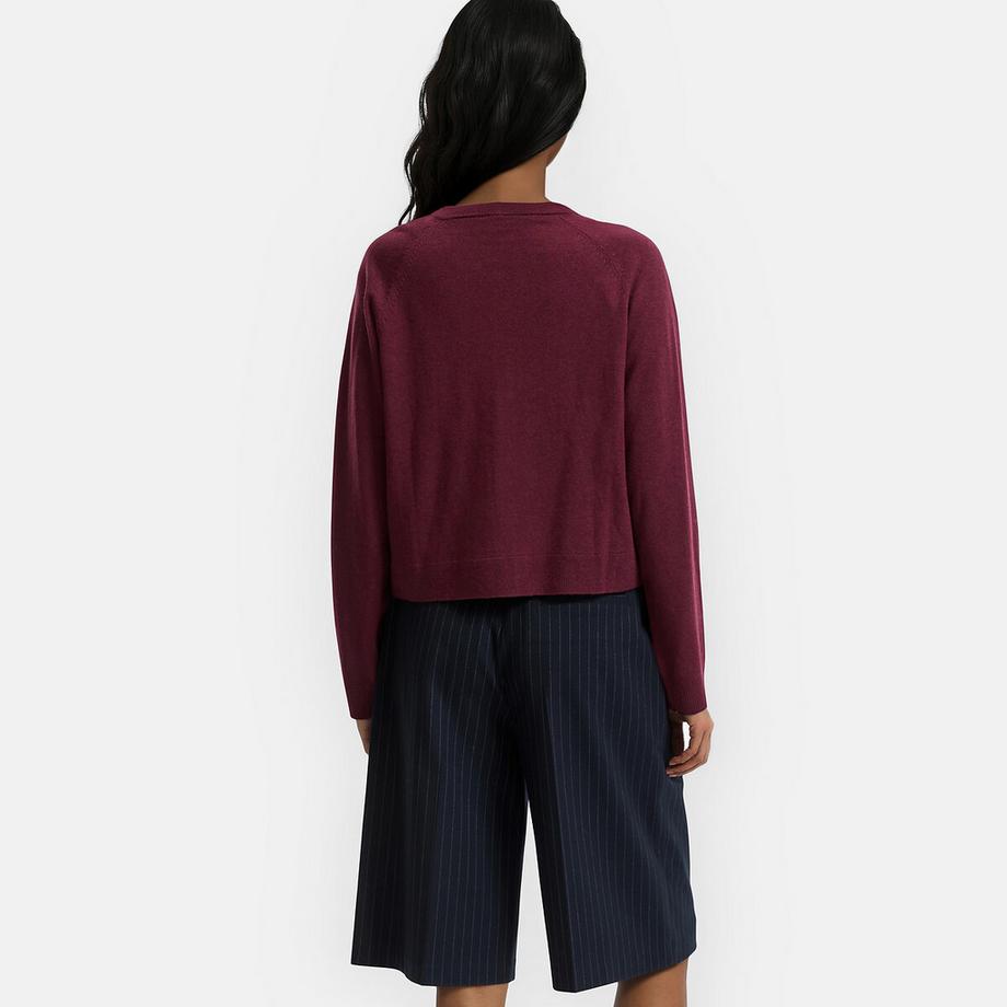 La Redoute Collections Cardigan Girocollo in Maglia Fine  