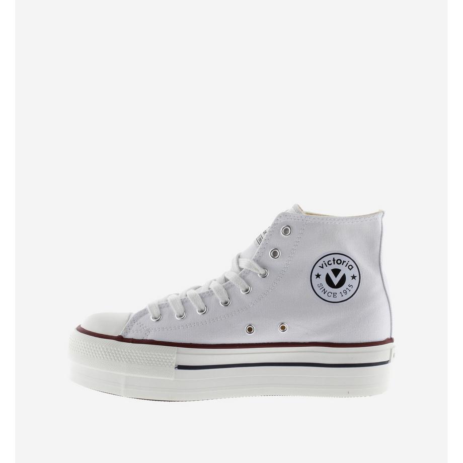Victoria Tribu Double Canvas Plateau Sneakers  