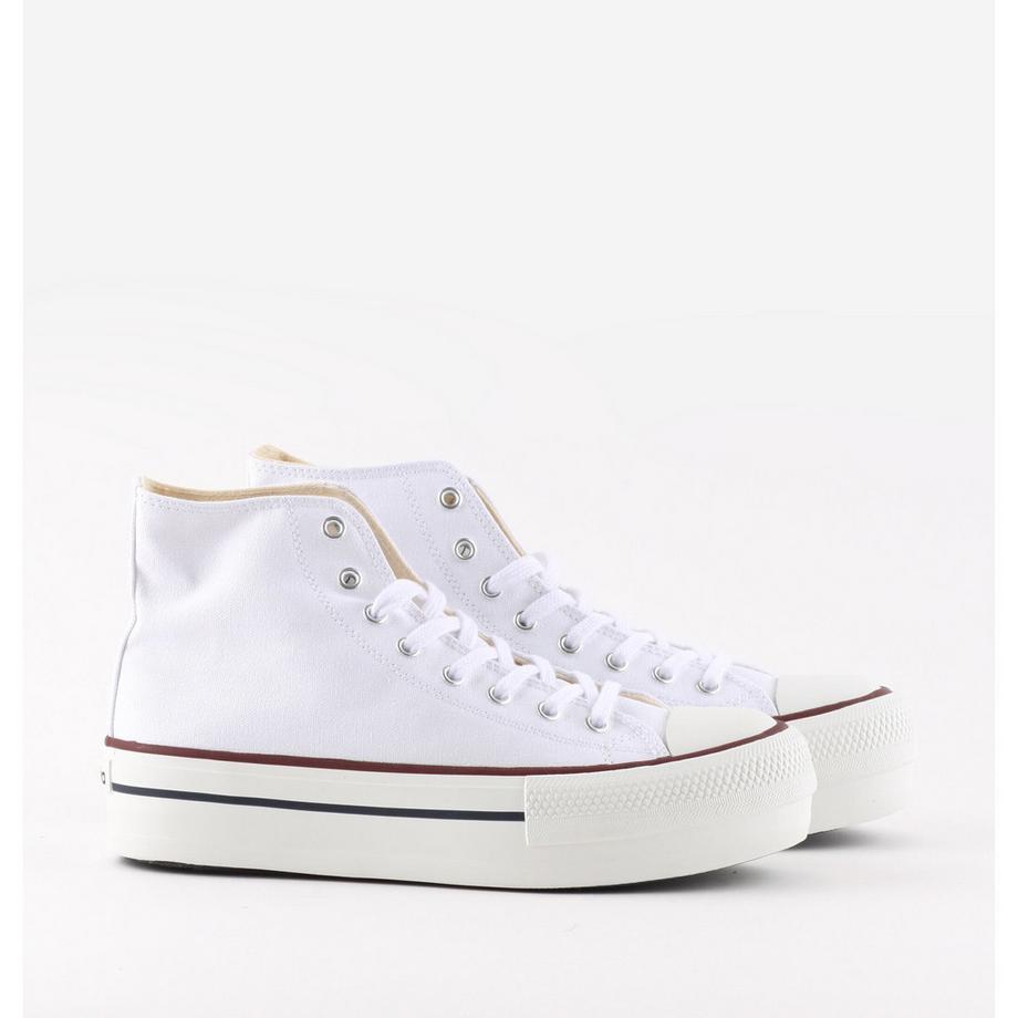 Victoria Tribu Double Canvas Plateau Sneakers  