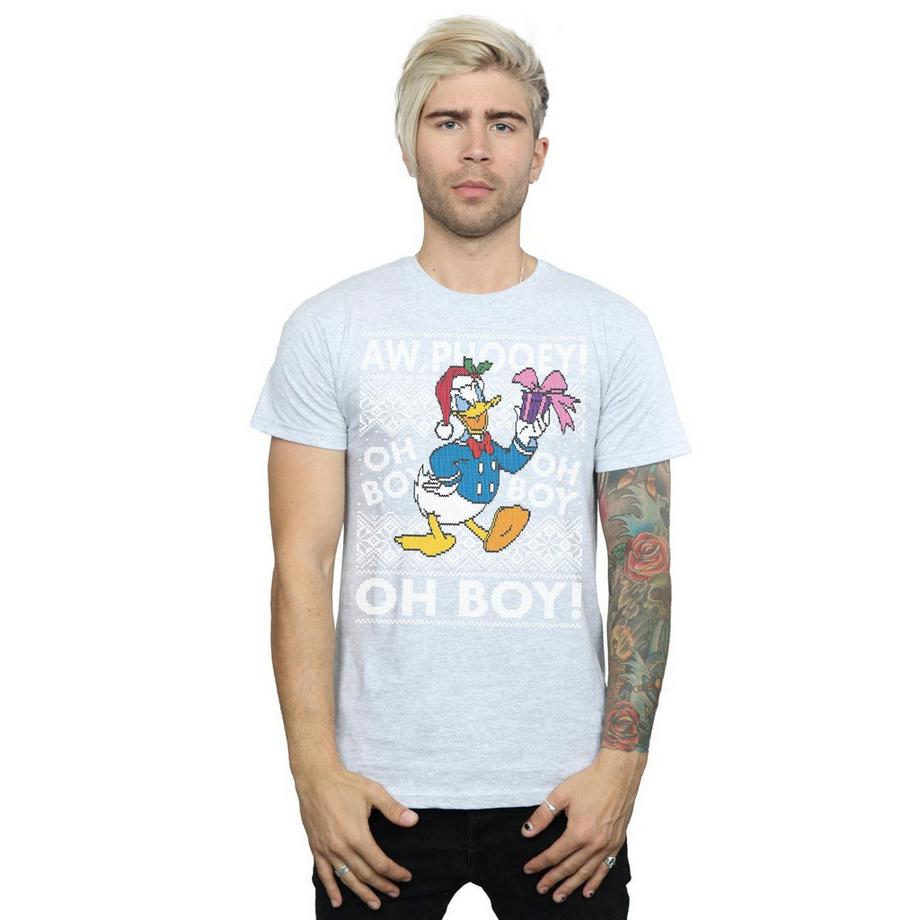 Disney Donald Duck Christmas Aw Phooey Oh Boy T-Shirt  