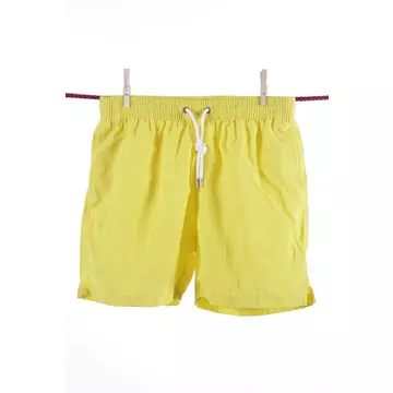 Einfarbige Zitronen-Badeshorts - Ibiza-Modell