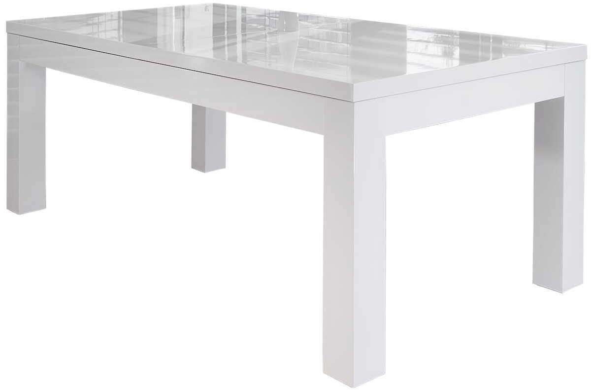 mutoni Tavolo da pranzo 180-260x90cm bianco  